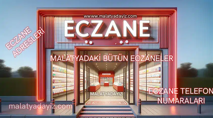 MALATYADAKİ ECZANELER VE ADRESLERİ
